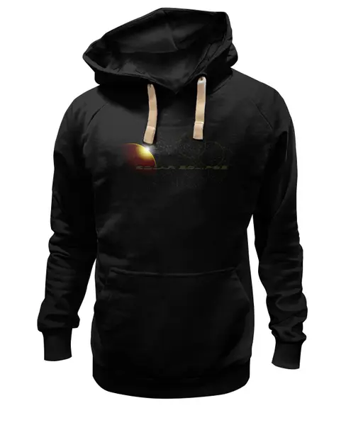 Заказать премиальную одежду в Москве. Толстовка Wearcraft Premium унисекс Затмение Солнца. от Zorgo-Art  - готовые дизайны и нанесение принтов.