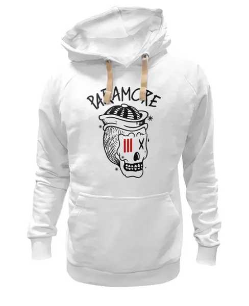 Заказать премиальную одежду в Москве. Толстовка Wearcraft Premium унисекс Paramore от geekbox - готовые дизайны и нанесение принтов.