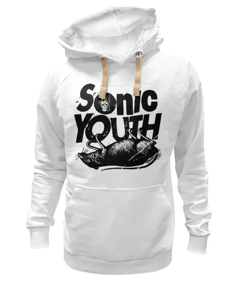 Заказать премиальную одежду в Москве. Толстовка Wearcraft Premium унисекс Sonic Youth от geekbox - готовые дизайны и нанесение принтов.