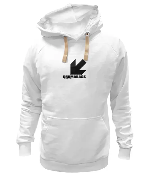 Заказать премиальную одежду в Москве. Толстовка Wearcraft Premium унисекс Drum 'n'Bass от Дарья  - готовые дизайны и нанесение принтов.