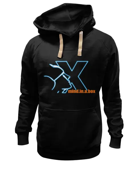 Заказать премиальную одежду в Москве. Толстовка Wearcraft Premium унисекс mind.in.a.box / Face Logo от OEX design - готовые дизайны и нанесение принтов.