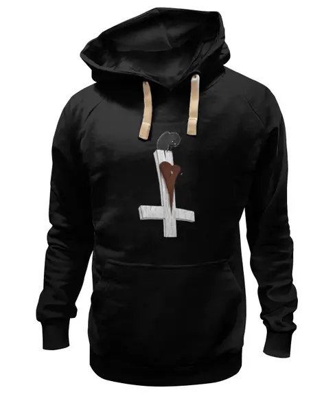 Заказать премиальную одежду в Москве. Толстовка Wearcraft Premium унисекс На кресте от Дана Столыпина - готовые дизайны и нанесение принтов.