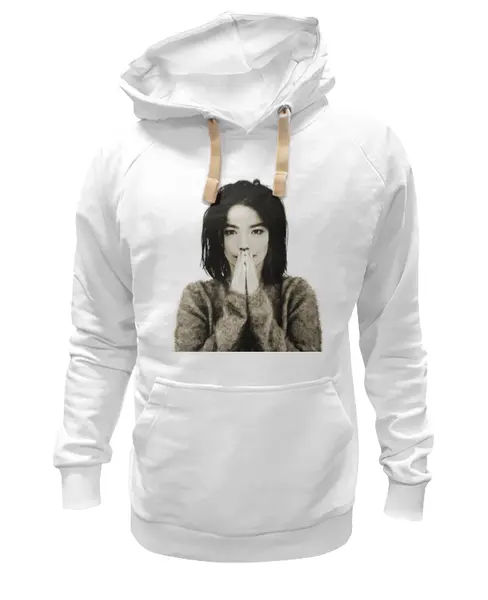 Заказать премиальную одежду в Москве. Толстовка Wearcraft Premium унисекс Bjork от Sbtm Lable - готовые дизайны и нанесение принтов.