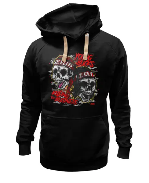 Заказать премиальную одежду в Москве. Толстовка Wearcraft Premium унисекс Мерч от Young Bucks от Виталий Пешков - готовые дизайны и нанесение принтов.