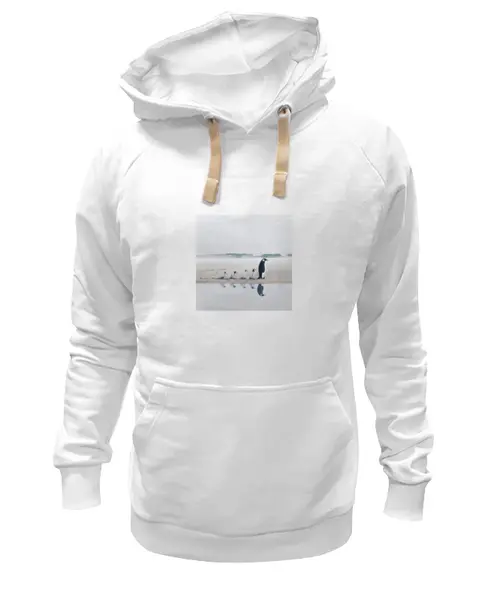 Заказать премиальную одежду в Москве. Толстовка Wearcraft Premium унисекс Пингвины от Татьяна - готовые дизайны и нанесение принтов.