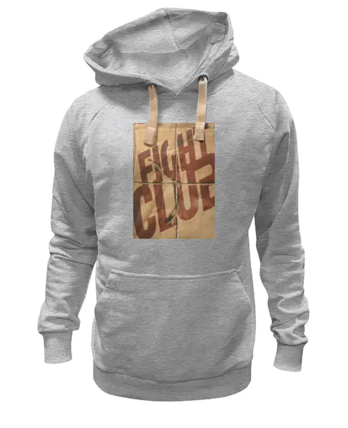 Заказать премиальную одежду в Москве. Толстовка Wearcraft Premium унисекс Fight Club / Бойцовский Клуб от KinoArt - готовые дизайны и нанесение принтов.
