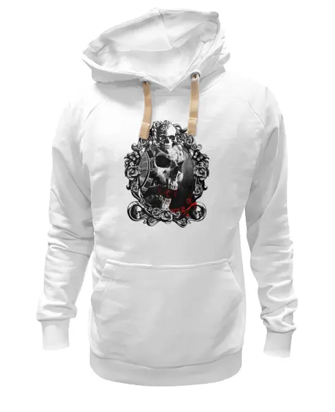Заказать премиальную одежду в Москве. Толстовка Wearcraft Premium унисекс Skull - 13 от Vladec11 - готовые дизайны и нанесение принтов.