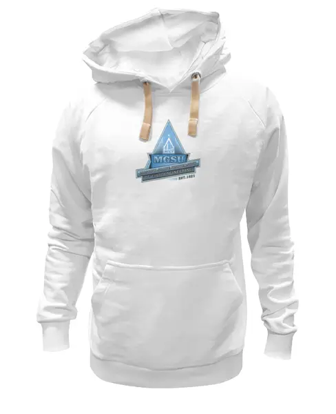 Заказать премиальную одежду в Москве. Толстовка Wearcraft Premium унисекс Футболка женская МГСУ от dyzel - готовые дизайны и нанесение принтов.