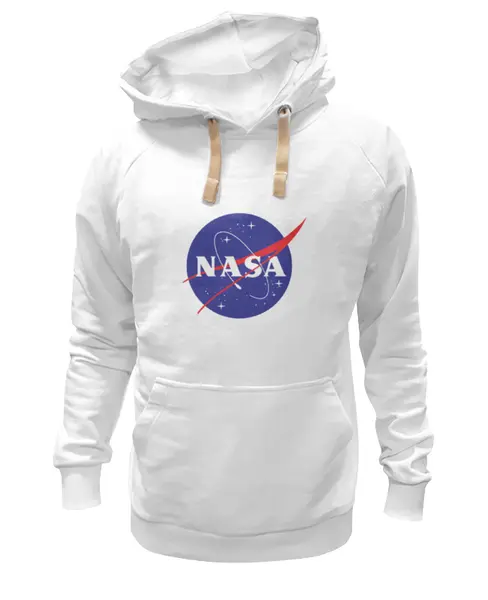 Заказать премиальную одежду в Москве. Толстовка Wearcraft Premium унисекс NASA | НАСА от The Spaceway  - готовые дизайны и нанесение принтов.
