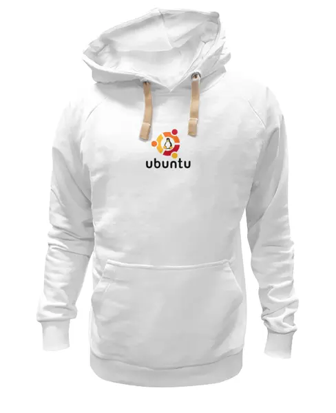 Заказать толстовку в Москве. Толстовка Wearcraft Premium унисекс Ubuntu от Евгений Беляев - готовые дизайны и нанесение принтов.