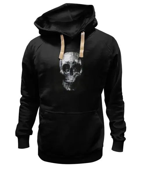 Заказать премиальную одежду в Москве. Толстовка Wearcraft Premium унисекс Череп от Александр Шангин - готовые дизайны и нанесение принтов.