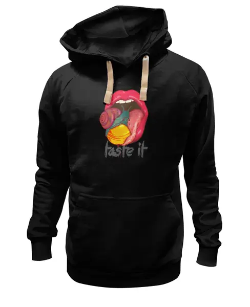 Заказать премиальную одежду в Москве. Толстовка Wearcraft Premium унисекс Попробуй это от Евгения Маслова - готовые дизайны и нанесение принтов.