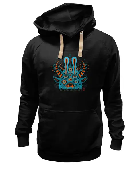 Заказать премиальную одежду в Москве. Толстовка Wearcraft Premium унисекс Монстр 4 от Виктор Гришин - готовые дизайны и нанесение принтов.