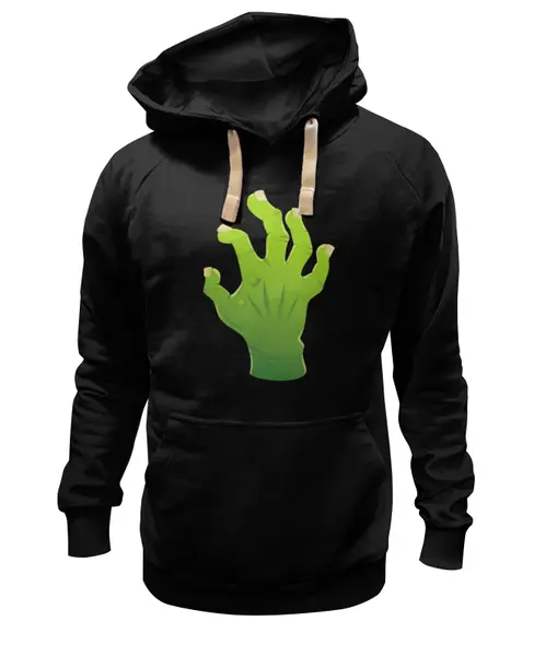 Заказать премиальную одежду в Москве. Толстовка Wearcraft Premium унисекс ЗОМБИ РУКА от CoolDesign - готовые дизайны и нанесение принтов.