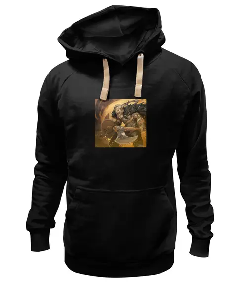Заказать премиальную одежду в Москве. Толстовка Wearcraft Premium унисекс Викинг от Mary Dob-dark - готовые дизайны и нанесение принтов.