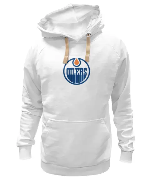 Заказать премиальную одежду в Москве. Толстовка Wearcraft Premium унисекс Edmonton Oilers / NHL Canada от KinoArt - готовые дизайны и нанесение принтов.