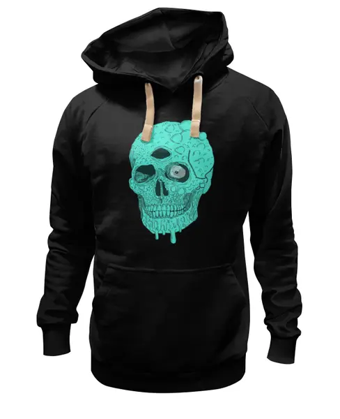 Заказать премиальную одежду в Москве. Толстовка Wearcraft Premium унисекс Skull Art от Leichenwagen - готовые дизайны и нанесение принтов.