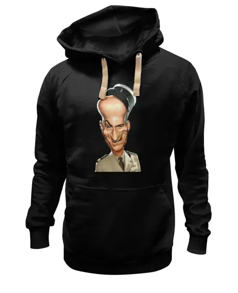 Заказать толстовку в Москве. Толстовка Wearcraft Premium унисекс Louis de Funes от Leichenwagen - готовые дизайны и нанесение принтов.