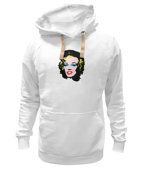 Заказать толстовку в Москве. Толстовка Wearcraft Premium унисекс Che Guevara- Marilyn Monroe от zen4@bk.ru - готовые дизайны и нанесение принтов.