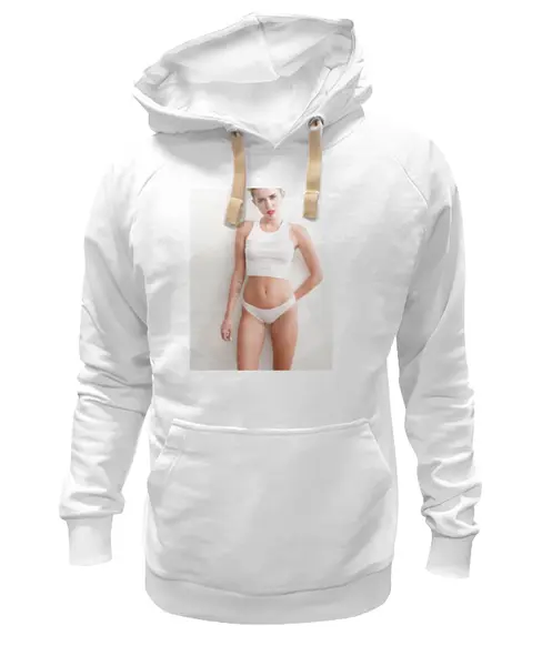 Заказать премиальную одежду в Москве. Толстовка Wearcraft Premium унисекс Miley Cyrus от Vladec11 - готовые дизайны и нанесение принтов.
