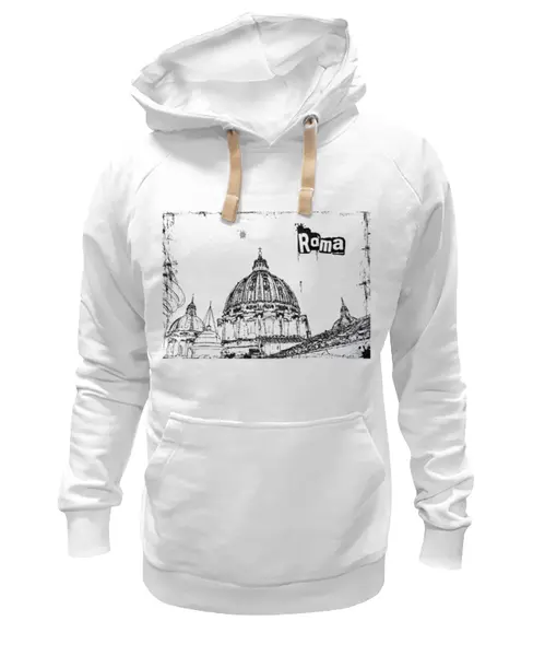 Заказать премиальную одежду в Москве. Толстовка Wearcraft Premium унисекс Италия - Коллекция "Города Италии" от СмурФасон - готовые дизайны и нанесение принтов.