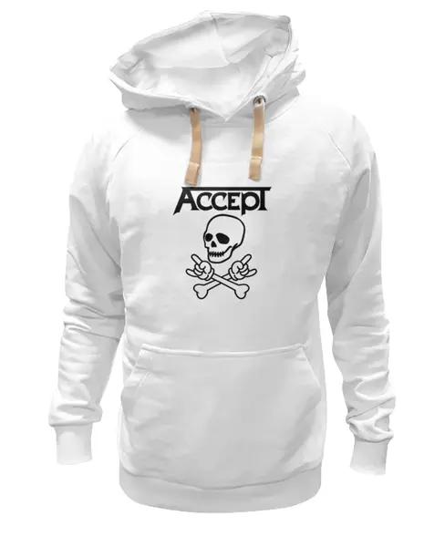 Заказать премиальную одежду в Москве. Толстовка Wearcraft Premium унисекс Accept от Fedor - готовые дизайны и нанесение принтов.