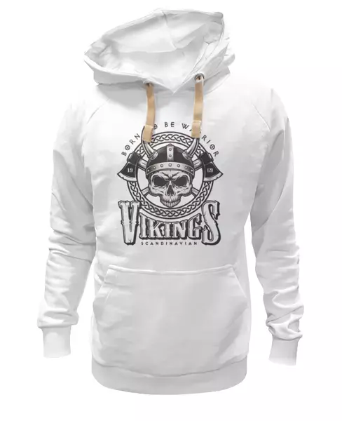 Заказать премиальную одежду в Москве. Толстовка Wearcraft Premium унисекс Викинги от motorv3@rambler.ru - готовые дизайны и нанесение принтов.