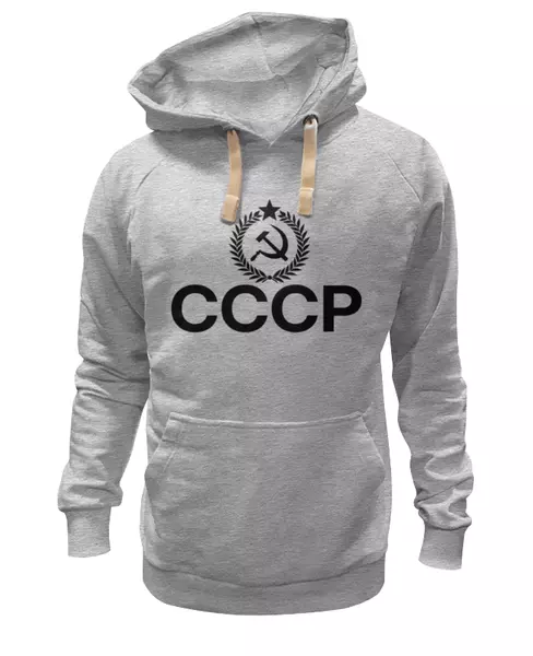 Заказать премиальную одежду в Москве. Толстовка Wearcraft Premium унисекс Мы из СССР от Владимир Довженко - готовые дизайны и нанесение принтов.