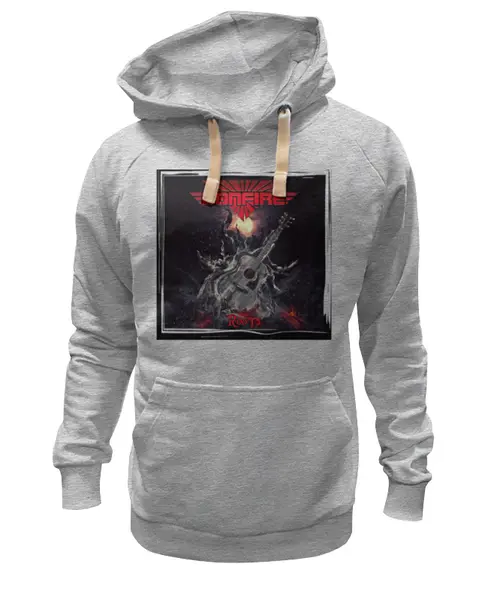 Заказать премиальную одежду в Москве. Толстовка Wearcraft Premium унисекс Bonfire рок группа от Leichenwagen - готовые дизайны и нанесение принтов.