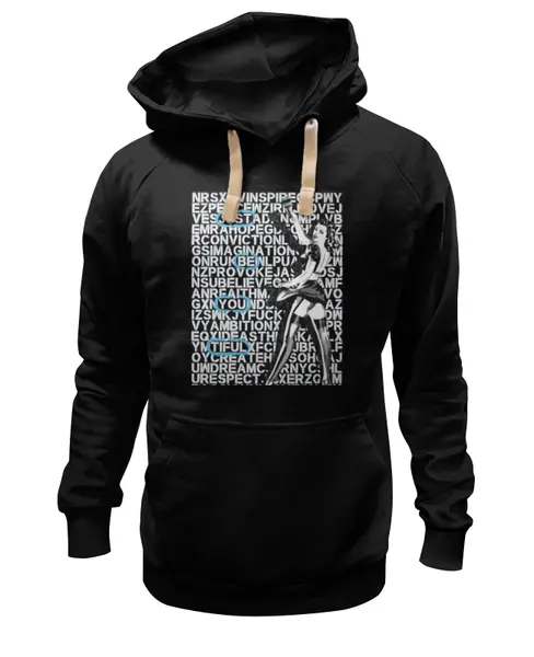 Заказать премиальную одежду в Москве. Толстовка Wearcraft Premium унисекс BeYouTiful ARSB от ARSBOYZ BRAND - готовые дизайны и нанесение принтов.