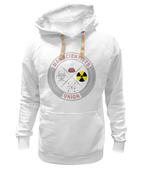 Заказать премиальную одежду в Москве. Толстовка Wearcraft Premium унисекс Mad scientists union от Andy Quarry - готовые дизайны и нанесение принтов.