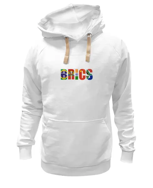 Заказать премиальную одежду в Москве. Толстовка Wearcraft Premium унисекс BRICS - БРИКС от trend - готовые дизайны и нанесение принтов.