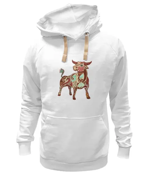 Заказать премиальную одежду в Москве. Толстовка Wearcraft Premium унисекс Телец - Taurus от trend - готовые дизайны и нанесение принтов.