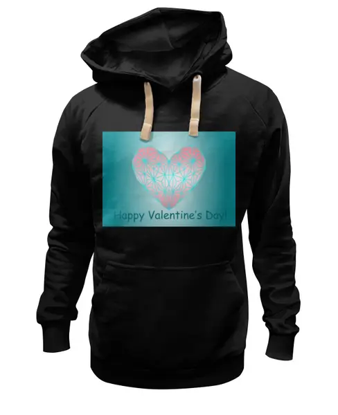 Заказать толстовку в Москве. Толстовка Wearcraft Premium унисекс   Low Poly Heart  от natulia_hatulia@yahoo.com - готовые дизайны и нанесение принтов.