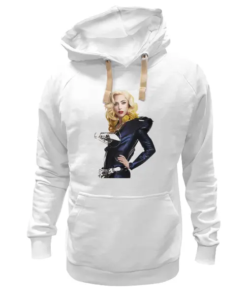 Заказать толстовку в Москве. Толстовка Wearcraft Premium унисекс LADY GAGA The Best от isa.m - готовые дизайны и нанесение принтов.