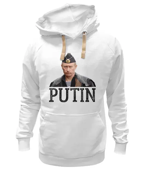 Заказать толстовку в Москве. Толстовка Wearcraft Premium унисекс Putin от THE_NISE  - готовые дизайны и нанесение принтов.
