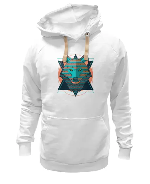 Заказать премиальную одежду в Москве. Толстовка Wearcraft Premium унисекс Wolf (Волк) от Polilog - готовые дизайны и нанесение принтов.