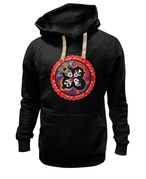 Заказать премиальную одежду в Москве. Толстовка Wearcraft Premium унисекс K♦I♦S♦S от balden - готовые дизайны и нанесение принтов.