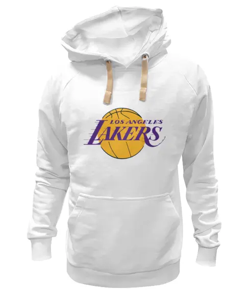 Заказать премиальную одежду в Москве. Толстовка Wearcraft Premium унисекс Lakers от Nalivaev - готовые дизайны и нанесение принтов.