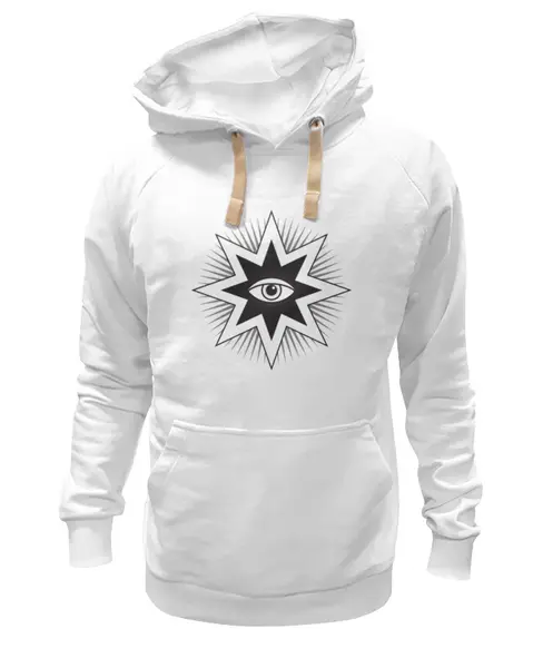 Заказать премиальную одежду в Москве. Толстовка Wearcraft Premium унисекс Всевидящее око от reut.94@mail.ru - готовые дизайны и нанесение принтов.