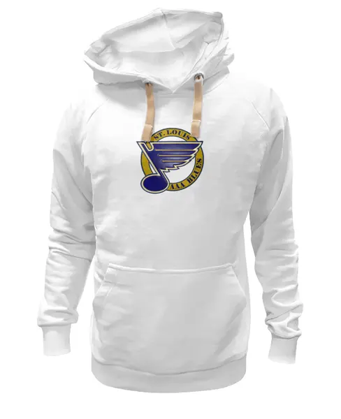 Заказать премиальную одежду в Москве. Толстовка Wearcraft Premium унисекс St Louis Blues / NHL USA от KinoArt - готовые дизайны и нанесение принтов.