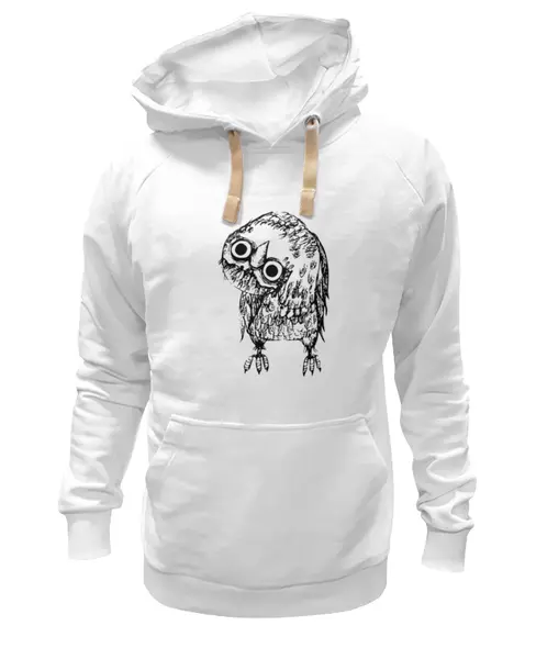 Заказать премиальную одежду в Москве. Толстовка Wearcraft Premium унисекс СОВА!!! от Алексс Неро - готовые дизайны и нанесение принтов.