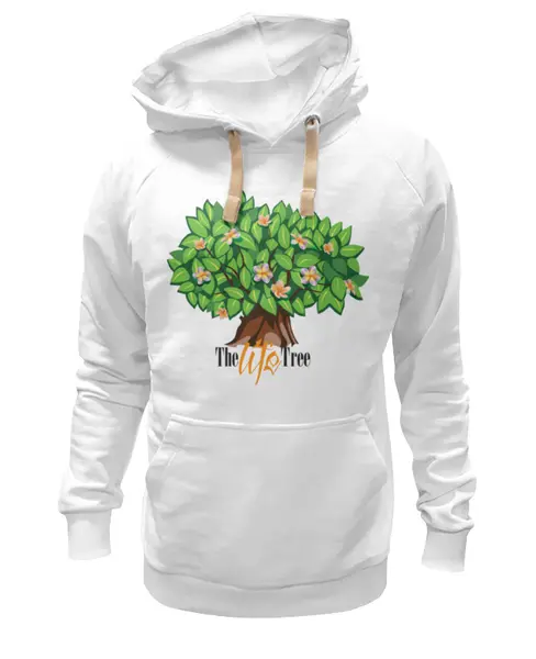 Заказать толстовку в Москве. Толстовка Wearcraft Premium унисекс iCalistini The Life Tree Дерево Жизни от iCALISTIni - готовые дизайны и нанесение принтов.