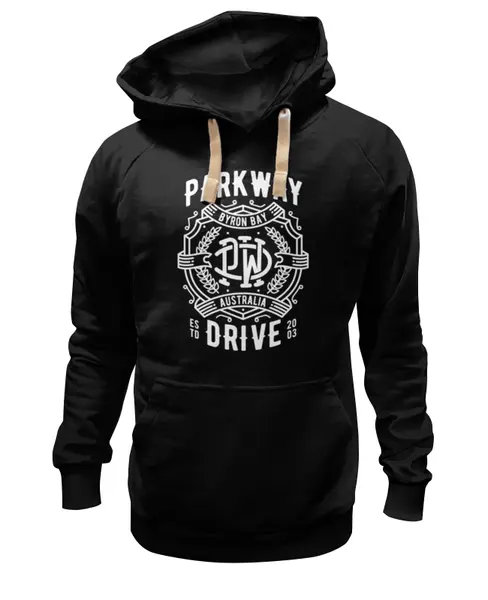 Заказать премиальную одежду в Москве. Толстовка Wearcraft Premium унисекс Parkway Drive от geekbox - готовые дизайны и нанесение принтов.