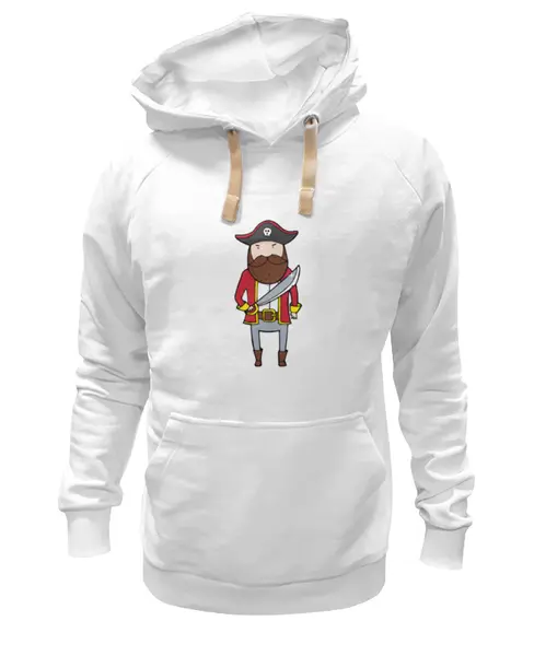 Заказать премиальную одежду в Москве. Толстовка Wearcraft Premium унисекс Пират от merion_merion - готовые дизайны и нанесение принтов.