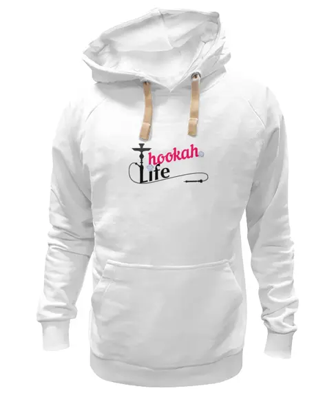 Заказать премиальную одежду в Москве. Толстовка Wearcraft Premium унисекс hookah life от Markov - готовые дизайны и нанесение принтов.