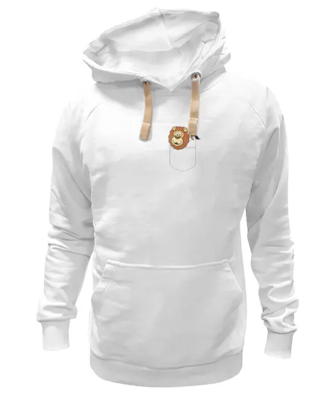 Заказать премиальную одежду в Москве. Толстовка Wearcraft Premium унисекс Лев (Lion) от trugift - готовые дизайны и нанесение принтов.