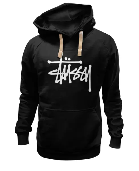 Заказать премиальную одежду в Москве. Толстовка Wearcraft Premium унисекс Stussy от DESIGNER   - готовые дизайны и нанесение принтов.