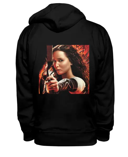 Заказать премиальную одежду в Москве. Толстовка Wearcraft Premium унисекс THE HUNGER GAMES от Максим - готовые дизайны и нанесение принтов.