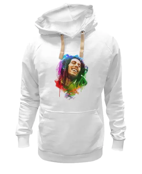 Заказать премиальную одежду в Москве. Толстовка Wearcraft Premium унисекс Bob Marley от print_not_dead - готовые дизайны и нанесение принтов.